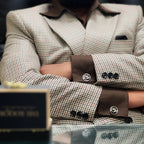 Initial Emblem Personalized Cufflinks
