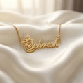 Crown Name Necklace
