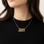 Script Name Necklace