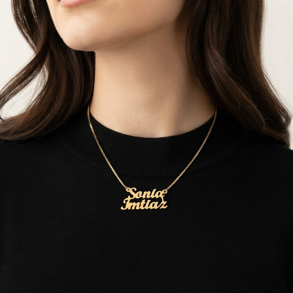 Script Name Necklace