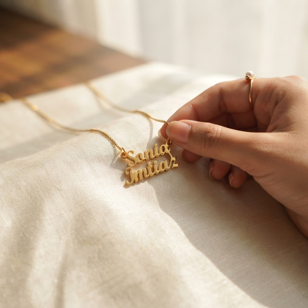 Script Name Necklace