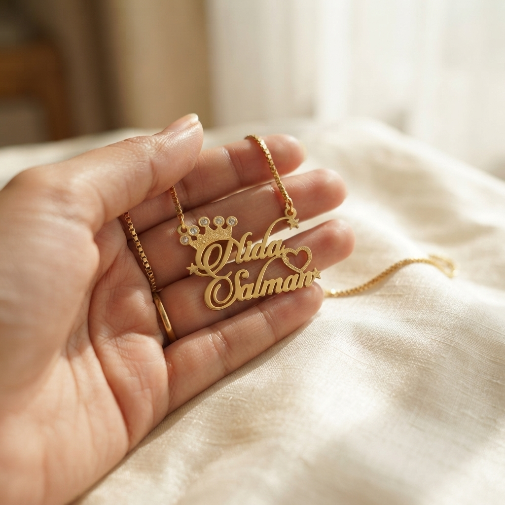 Queen Name Necklace