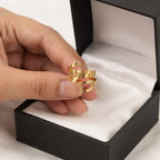 Personalized Stethoscope Name Ring – Custom Doctor & Nurse Ring