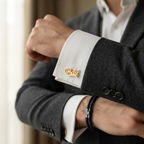 Motif Name Cufflinks For Men