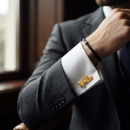 Royal Name Cufflinks For Men