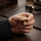 Crown Name Cufflinks For Men