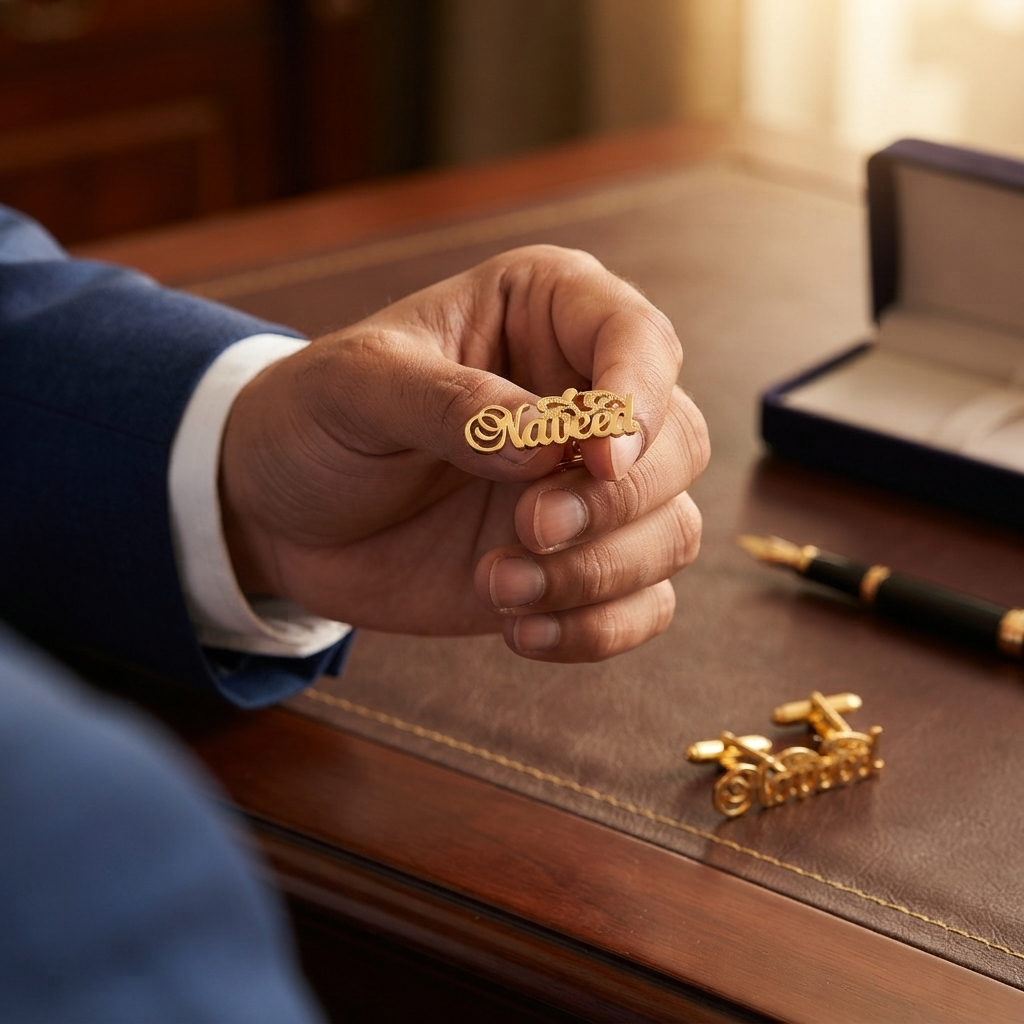 Top Motif Name Cufflinks For Men