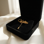 Crown Name Brooch For Men