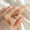 Urdu Script Heart Name Ring For Women