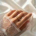 Classic Arabic Name Ring For Women